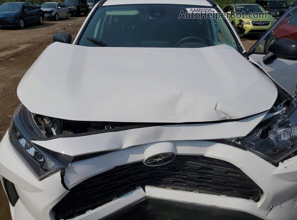 2T3F1RFV4KW066662 2019 TOYOTA RAV4 White Շարժիչի բաժամունքի տեսք