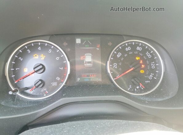 2T3F1RFV4KW066662 2019 TOYOTA RAV4 White Սարքավորումների վահանակի տեսք