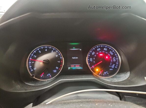 2T3F1RFV4LW088193 2020 TOYOTA RAV4 White Widok zestawu wskaźników