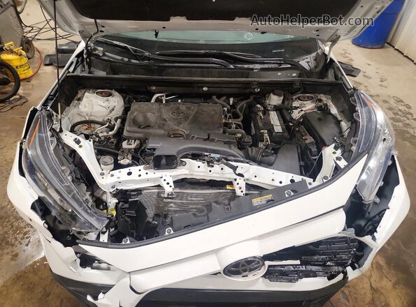 2T3F1RFV4LW088193 2020 TOYOTA RAV4 White Widok komory silnika