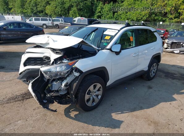 2T3F1RFV4MC160447 2021 TOYOTA RAV4 Белый Передняя левая четверть