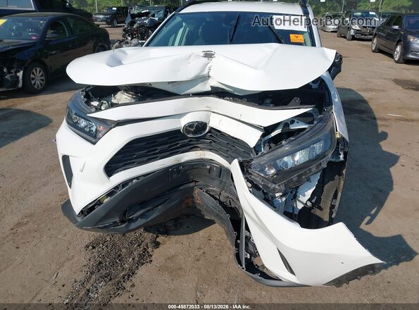2T3F1RFV4MC160447 2021 TOYOTA RAV4 Белый Вид спереди