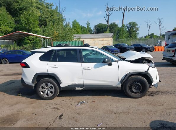 2T3F1RFV4MC160447 2021 TOYOTA RAV4 Белый Вид задней части салона