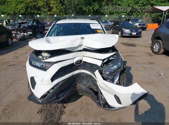 2T3F1RFV4MC160447 2021 TOYOTA RAV4 Белый Вид щитка приборов