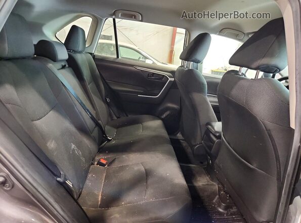 2T3F1RFV4MC249922 2021 TOYOTA RAV4 Gray უკანა სალონის ხედი