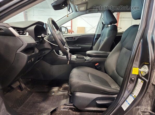 2T3F1RFV4MC249922 2021 TOYOTA RAV4 Gray წინა სალონის ხედი
