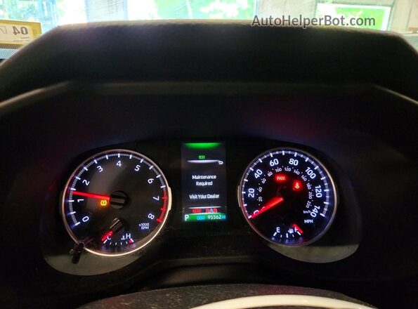 2T3F1RFV4MC249922 2021 TOYOTA RAV4 Gray ხელსაწყოთა პანელის ხედი