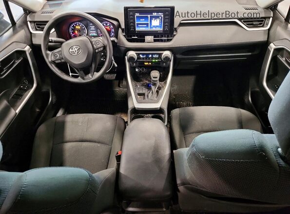 2T3F1RFV4MC249922 2021 TOYOTA RAV4 Gray წინა პანელის ხედი