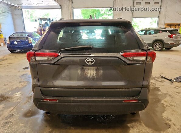 2T3F1RFV4MC249922 2021 TOYOTA RAV4 Gray უკანა ხედი