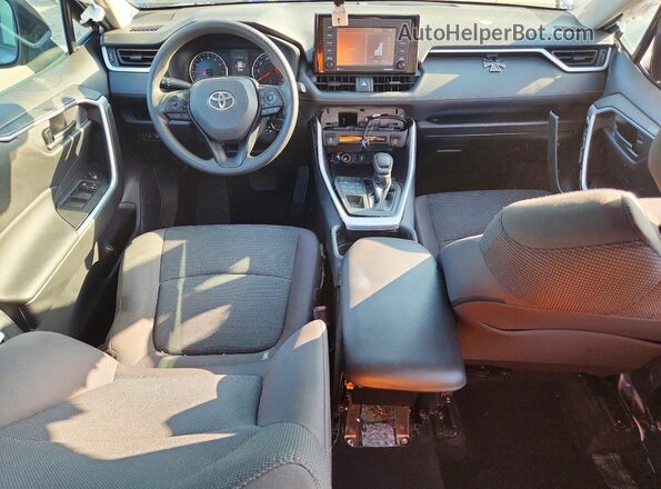 2T3F1RFV4MC252657 2021 TOYOTA RAV4 Silver Առջևի վահանակի տեսք