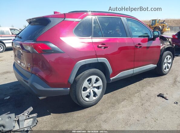 2T3F1RFV4MW151794 2021 TOYOTA RAV4 Red უკანა მარჯვენა