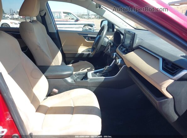 2T3F1RFV4MW151794 2021 TOYOTA RAV4 Red წინა სალონის ხედი