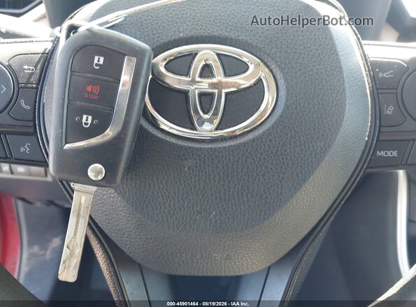 2T3F1RFV4MW151794 2021 TOYOTA RAV4 Red წინა პანელის ხედი