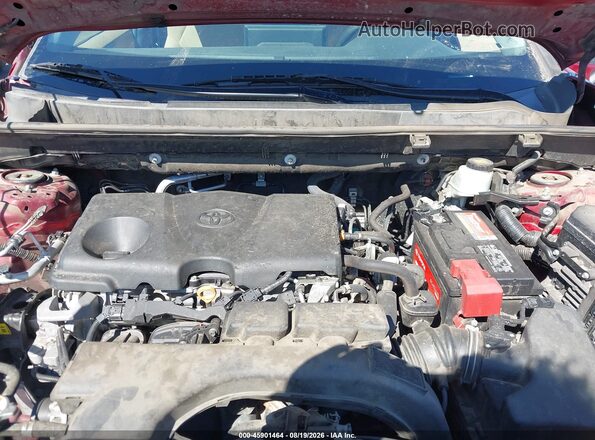 2T3F1RFV4MW151794 2021 TOYOTA RAV4 Red უკანა ხედი