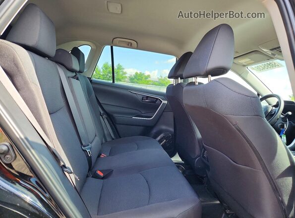 2T3F1RFV4PW397622 2023 TOYOTA RAV4 Black Widok tylnych siedzeń