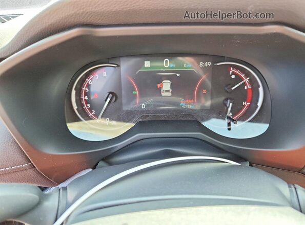 2T3F1RFV4PW397622 2023 TOYOTA RAV4 Black Widok zestawu wskaźników
