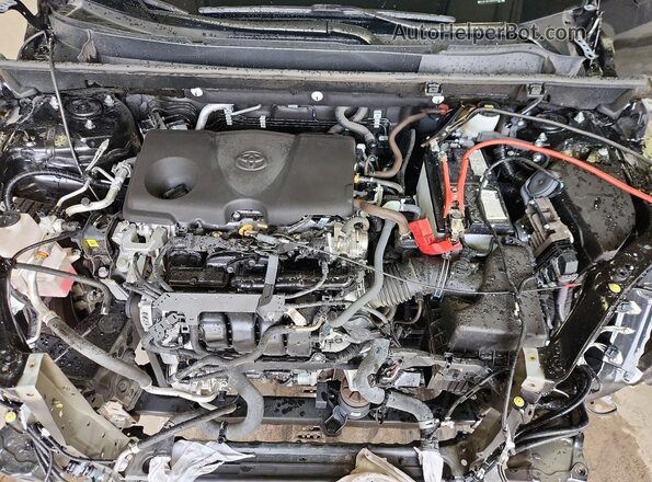 2T3F1RFV4RC470461 2024 TOYOTA RAV4 Черный Вид подкапотного пространства