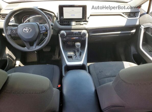 2T3F1RFV4RW416625 2024 TOYOTA RAV4 Red Dashboard view