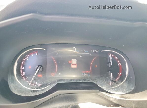 2T3F1RFV4RW416625 2024 TOYOTA RAV4 Red Instrument cluster view