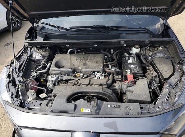 2T3F1RFV5MC215097 2021 TOYOTA RAV4 Charcoal Вид задньої частини салону