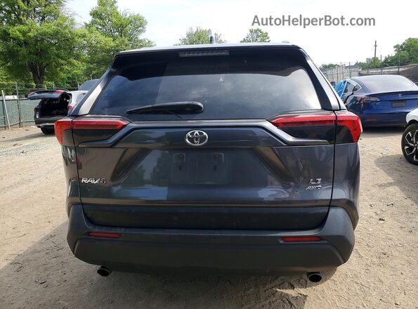 2T3F1RFV5MC215097 2021 TOYOTA RAV4 Charcoal Вид ззаду