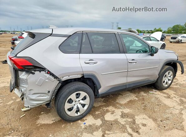 2T3F1RFV5NC283966 2022 TOYOTA RAV4 Серебряный Задняя правая четверть