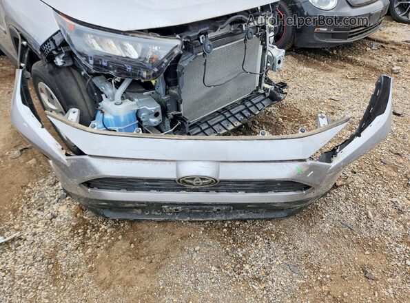 2T3F1RFV5NC283966 2022 TOYOTA RAV4 Серебряный Вид наклейки с VIN-кодом