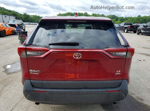 2T3F1RFV5PW357260 2023 TOYOTA RAV4 Red Rear view