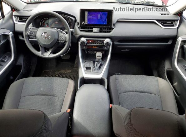 2T3F1RFV5PW357260 2023 TOYOTA RAV4 Red Dashboard view