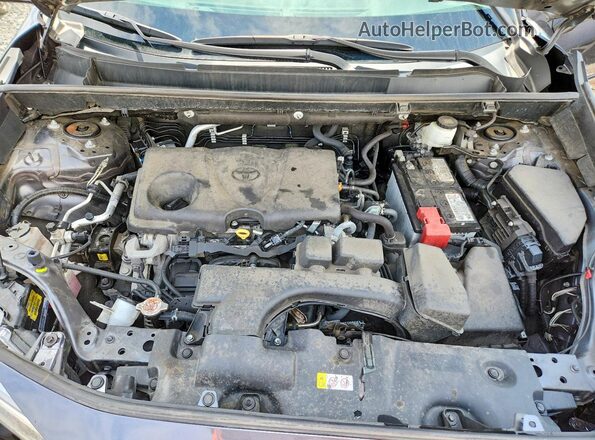 2T3F1RFV5RW410607 2024 TOYOTA RAV4 Gray Engine compartment view