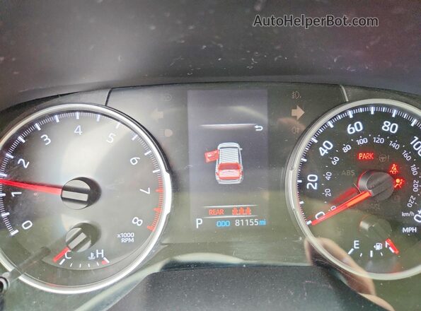 2T3F1RFV6MC155475 2021 TOYOTA RAV4 Gray Вид щитка приладів