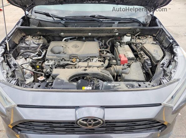 2T3F1RFV6MC155475 2021 TOYOTA RAV4 Gray Вид підкапотного простору