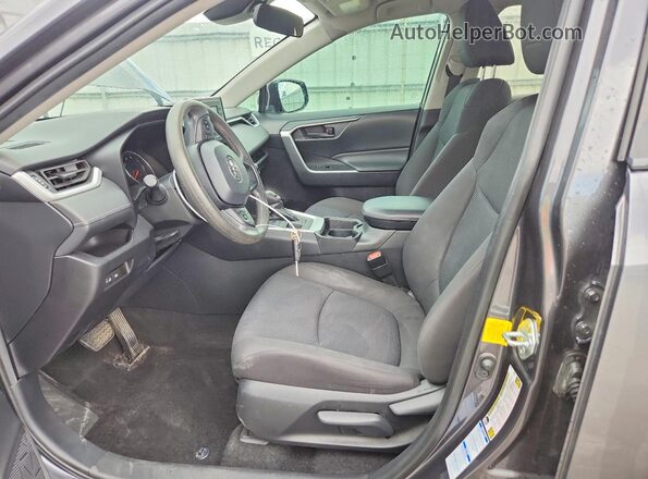 2T3F1RFV6MC155475 2021 TOYOTA RAV4 Gray Вид салону спереду
