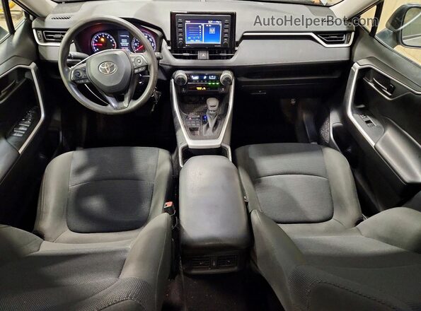 2T3F1RFV6NW259576 2022 TOYOTA RAV4 Silver წინა პანელის ხედი