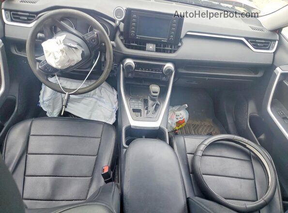 2T3F1RFV6NW303723 2022 TOYOTA RAV4 Red Dashboard view
