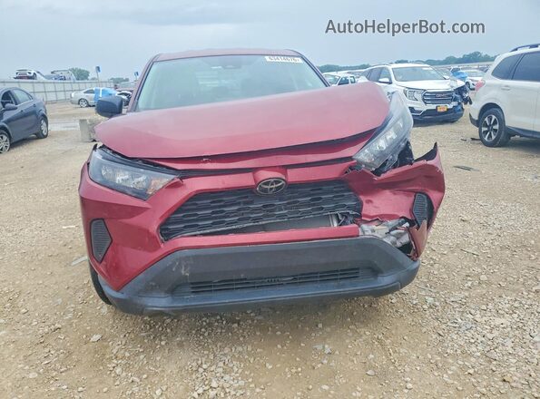 2T3F1RFV6NW303723 2022 TOYOTA RAV4 Red Front view