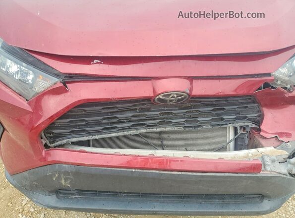 2T3F1RFV6NW303723 2022 TOYOTA RAV4 Red Rear interior view