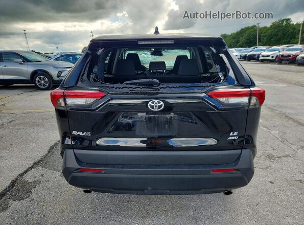 2T3F1RFV6PC357706 2023 TOYOTA RAV4 Black Widok z tyłu