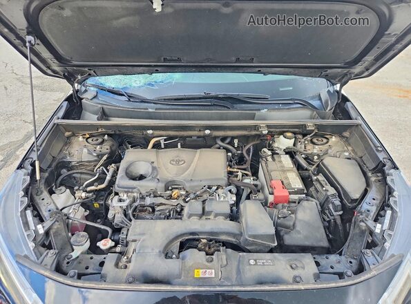 2T3F1RFV6PC357706 2023 TOYOTA RAV4 Black Widok komory silnika