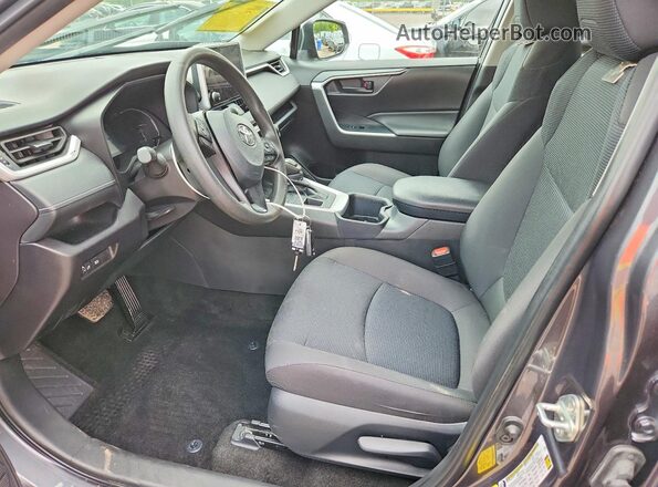 2T3F1RFV6SW586054 2025 TOYOTA RAV4 Gray Widok wnętrza z przodu