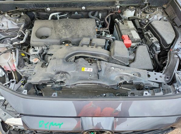 2T3F1RFV6SW586054 2025 TOYOTA RAV4 Gray Widok komory silnika