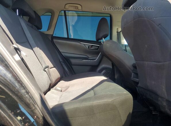 2T3F1RFV7KW004849 2019 TOYOTA RAV4 Black Հետևի նստատեղերի տեսք