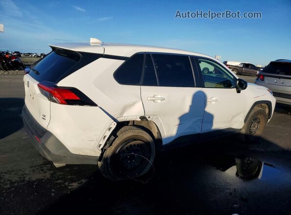 2T3F1RFV7NC270152 2022 TOYOTA RAV4 White Задня права чверть