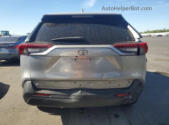 2T3F1RFV7NW279139 2022 TOYOTA RAV4 Silver Widok z tyłu
