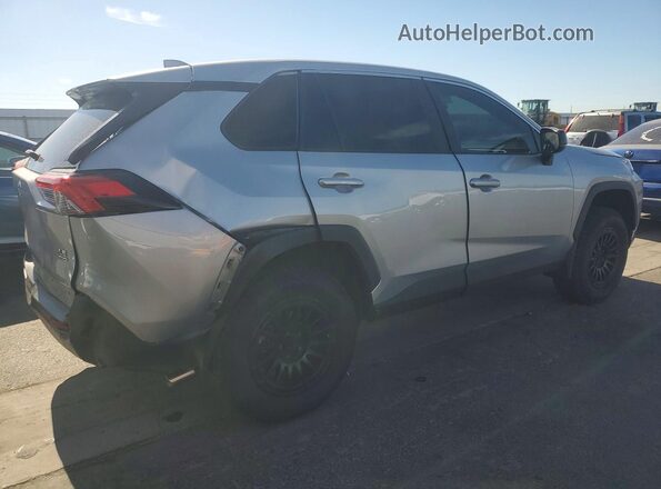 2T3F1RFV7NW279139 2022 TOYOTA RAV4 Silver Tył prawy