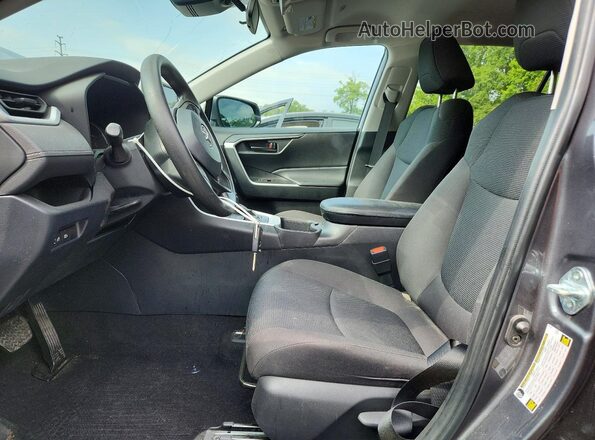 2T3F1RFV7PW371385 2023 TOYOTA RAV4 Gray წინა სალონის ხედი