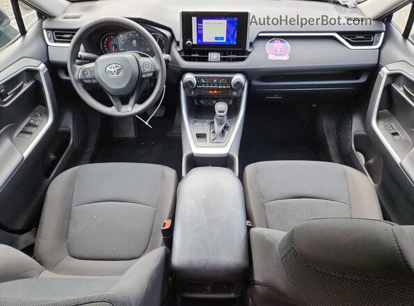 2T3F1RFV7PW371385 2023 TOYOTA RAV4 Gray წინა პანელის ხედი