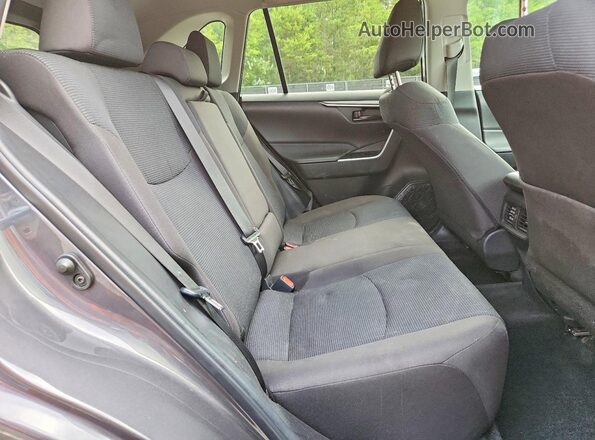 2T3F1RFV7PW371385 2023 TOYOTA RAV4 Gray უკანა სალონის ხედი
