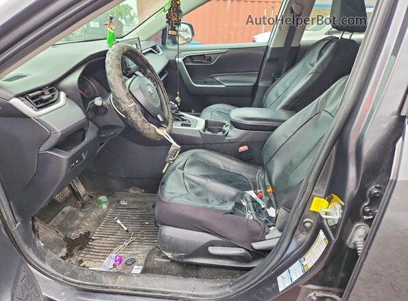 2T3F1RFV8LC120127 2020 TOYOTA RAV4 Gray Vista interior delantera