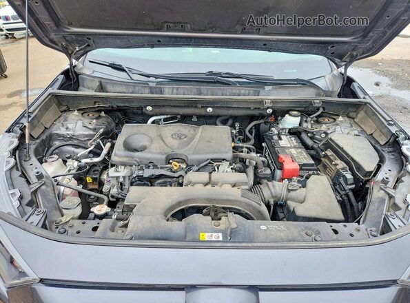 2T3F1RFV8LC120127 2020 TOYOTA RAV4 Gray Vista del compartimento del motor
